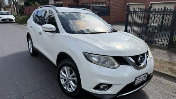 2016 Nissan X-Trail T32 ST-L 7 Seat (FWD) White Crystal Continuous Variable Wagon image