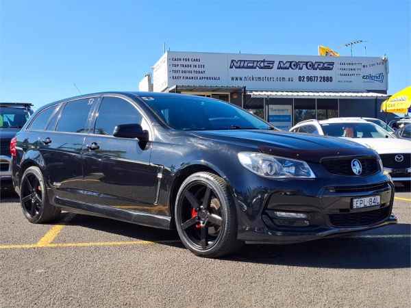2016 Holden Commodore Wagon VF II MY16 SV6 Black image