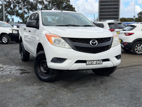2013 MAZDA BT-50 DUAL CAB UTILITY XT HI-RIDER (4x2)