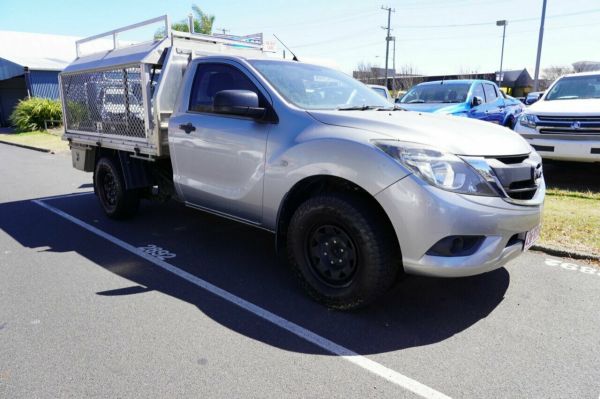 2015 Mazda BT-50 MY16 XT (4x2) Grey 6 Speed Manual Cab Chassis image