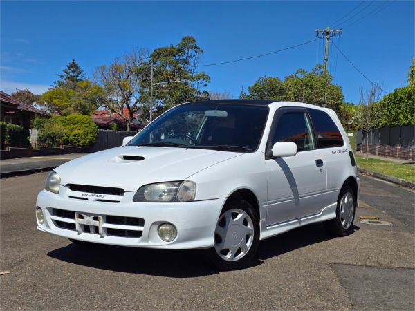 1998 TOYOTA STARLET 3DR HATCHBACK TURBO GT image