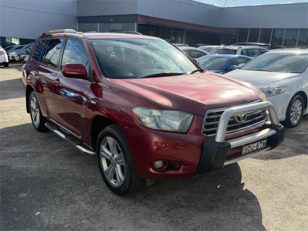 2007 TOYOTA KLUGER 4D WAGON GSU45R KX-S (4x4) image