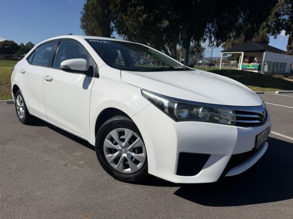 2016 Toyota Corolla ZRE172R Ascent White 7 Speed CVT Auto Sequential Sedan image