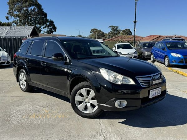 2012 Subaru Outback B5A MY12 2.5i AWD Black 6 Speed Manual Wagon image