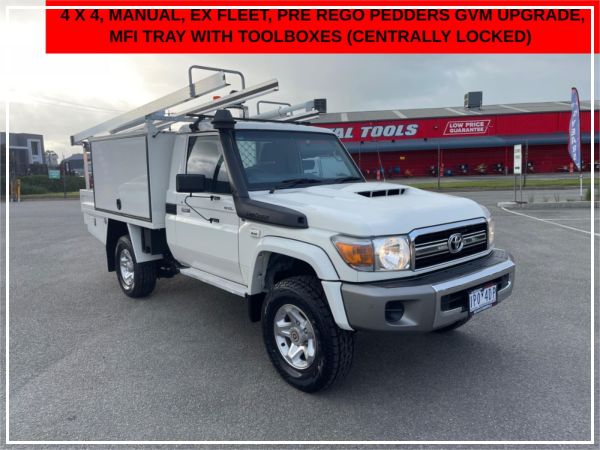 2018 Toyota Landcruiser Cab Chassis VDJ79R GXL image