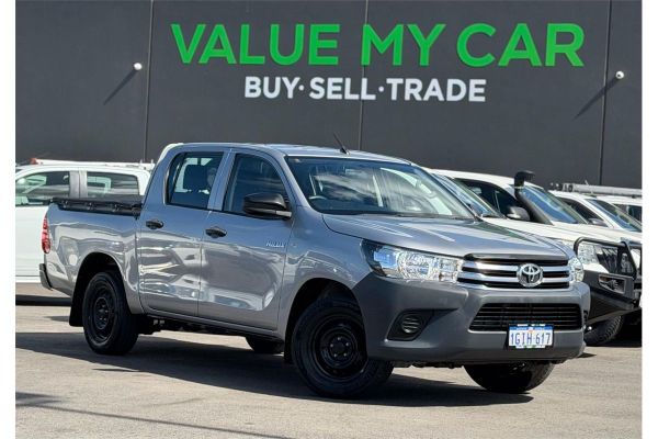 2017 Toyota Hilux Workmate TGN121R Rear Wheel Drive image