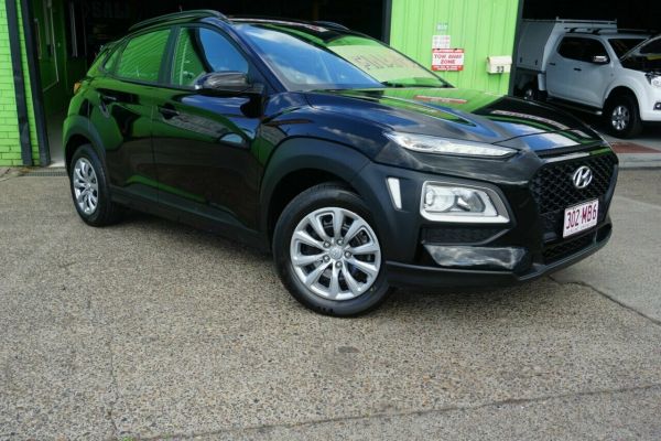 2020 Hyundai Kona OS.3 MY21 Go 2WD Black 6 Speed Sports Automatic Wagon image