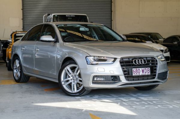 2015 Audi A4 B8 8K MY15 S Line Multitronic Plus Champagne 8 Speed Constant Variable Sedan image