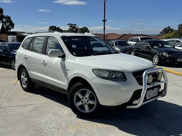 2009 Hyundai Santa Fe CM MY09 SX White 5 Speed Sports Automatic Wagon image