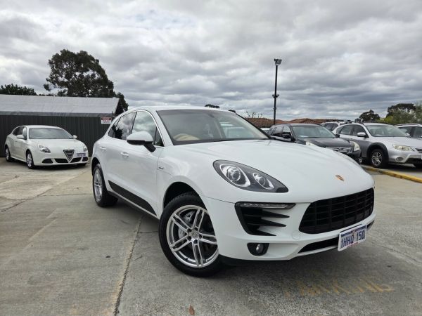 2014 Porsche Macan 95B MY15 S PDK AWD Diesel White 7 Speed Sports Automatic Dual Clutch Wagon image
