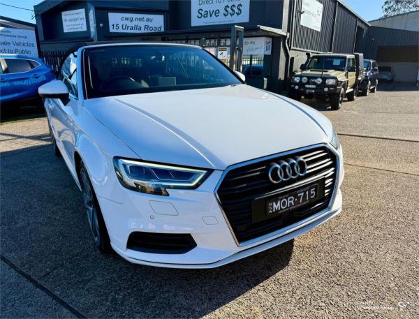 2018 AUDI A3 2D CABRIOLET 8V MY18 1.4 TFSI S TRONIC COD image