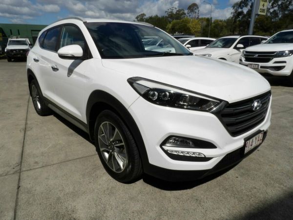 2018 Hyundai Tucson TL2 MY18 Elite D-CT AWD White 7 Speed Sports Automatic Dual Clutch Wagon
