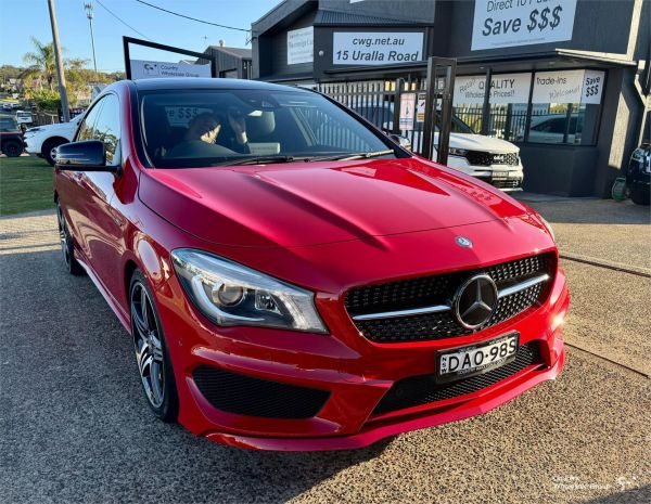2015 MERCEDES-BENZ CLA 4D COUPE 117 MY15 250 SPORT 4MATIC image