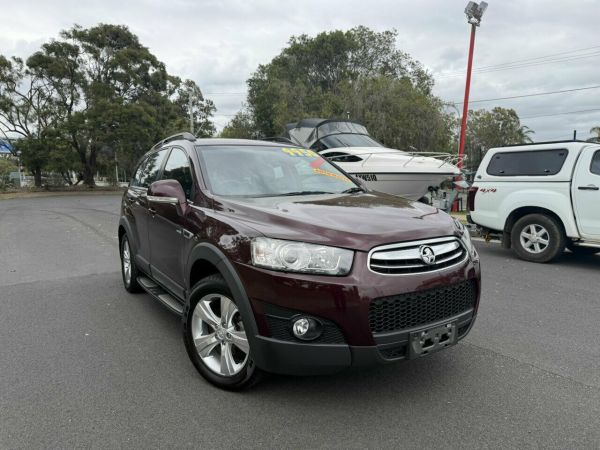 2012 Holden Captiva CG Series II 7 AWD CX Maroon 6 Speed Sports Automatic Wagon image