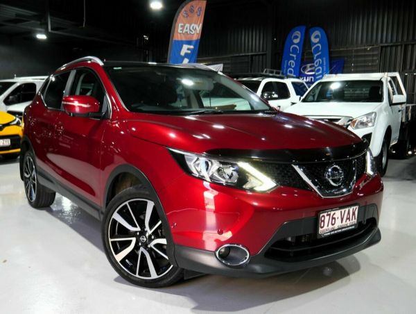 2014 Nissan Qashqai J11 TI Red 1 Speed Constant Variable Wagon image