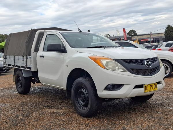 2013 Mazda BT-50 Cab Chassis UP0YD1 XT Hi-Rider