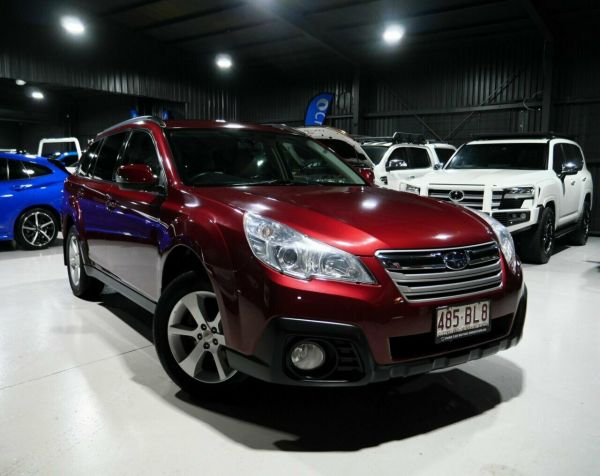 2013 Subaru Outback B5A MY13 2.5i Lineartronic AWD Red 6 Speed Constant Variable Wagon image