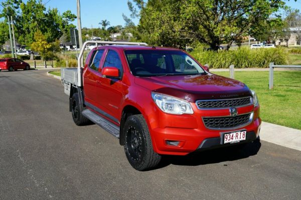 2015 Holden Colorado RG MY15 LS (4x4) Maroon 6 Speed Automatic Crew Cab Chassis image