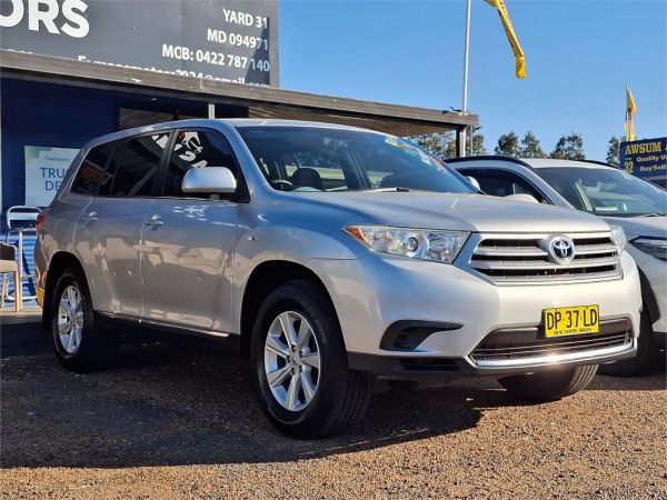 2012 TOYOTA KLUGER 4D WAGON GSU40R MY11 UPGRADE KX-R (FWD) 7 SEAT image