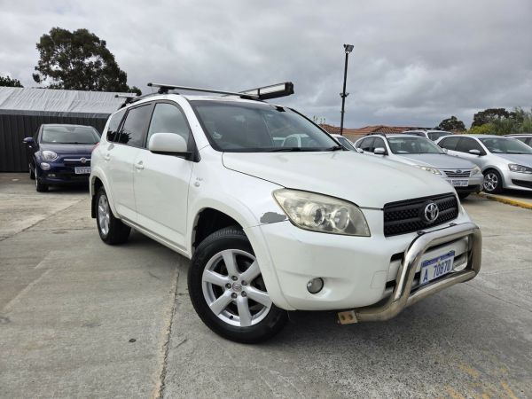 2007 Toyota RAV4 ACA33R Cruiser L White 4 Speed Automatic Wagon
