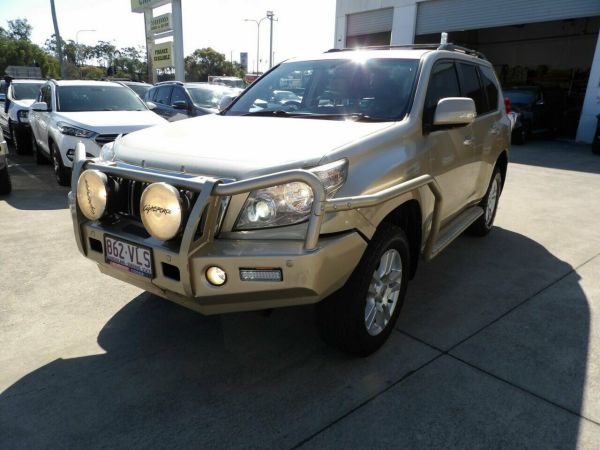 2009 Toyota Landcruiser Prado KDJ150R Kakadu Beige 5 Speed Sports Automatic Wagon image