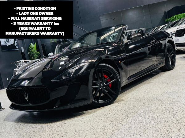 2014 Maserati GranCabrio Cabriolet M145 MY14 MC