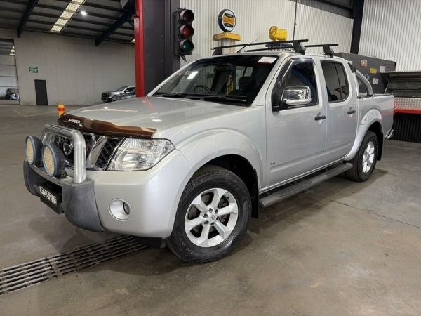 2012 Nissan Navara D40 MY12 ST-X (4x4) Silver 7 Speed Automatic Dual Cab Pick-up image