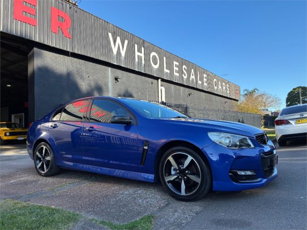 2016 Holden Commodore Sedan VF II MY16 SV6 Black