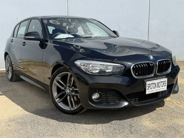 2015 BMW 120i F20 LCI Sport Line Black 8 Speed Automatic Hatchback image