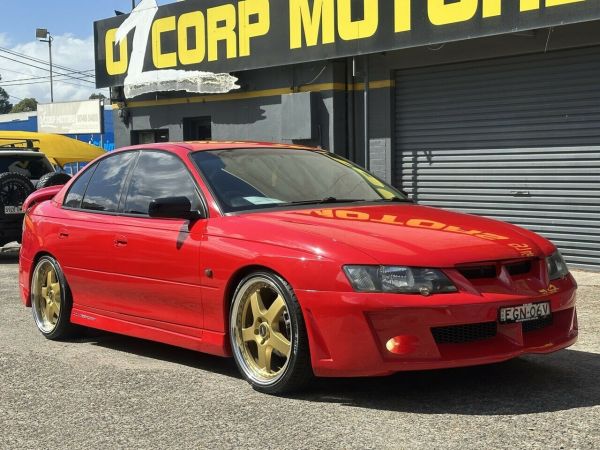 2002 Holden Commodore VY SV8 Red 6 Speed Manual Sedan image