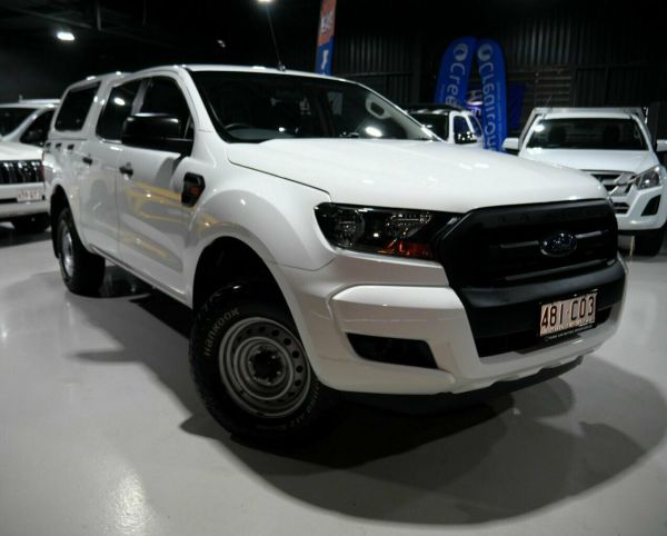 2015 Ford Ranger PX XL Hi-Rider White 6 Speed Sports Automatic Double Cab image