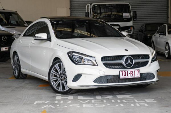 2017 Mercedes-Benz CLA-Class C117 807MY CLA220 d DCT White 7 Speed Sports Automatic Dual Clutch image