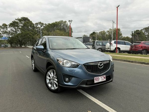 2014 Mazda CX-5 KE1021 MY14 Akera SKYACTIV-Drive AWD Blue 6 Speed Sports Automatic Wagon image