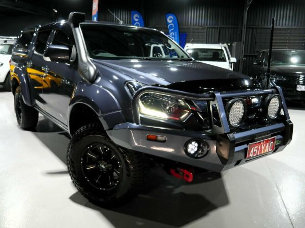 2018 Isuzu D-MAX MY18 LS-M Crew Cab Grey 6 Speed Sports Automatic Utility image