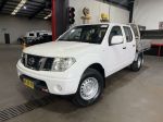 Image for 2013 Nissan Navara D40 MY13 RX (4x2) White 5 Speed Automatic Dual Cab Pick-up