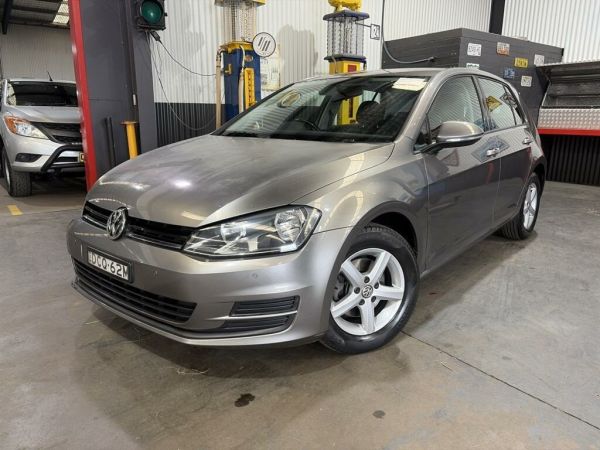 2015 Volkswagen Golf AU MY15 103 TSI Highline Grey 7 Speed Auto Direct Shift Hatchback image