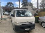 Image for 2012 TOYOTA HIACE 200 SER VAN 4 DOORS 3 SEATS KDH201R MY12 VAN LWB 4DR
