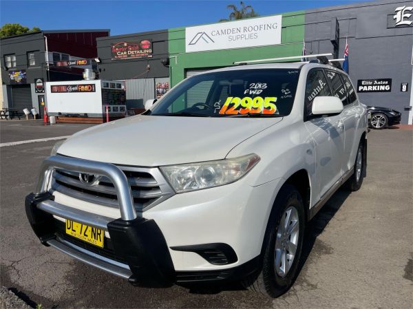 2013 TOYOTA KLUGER 4D WAGON GSU40R MY13 UPGRADE KX-R (FWD) 7 SEAT image