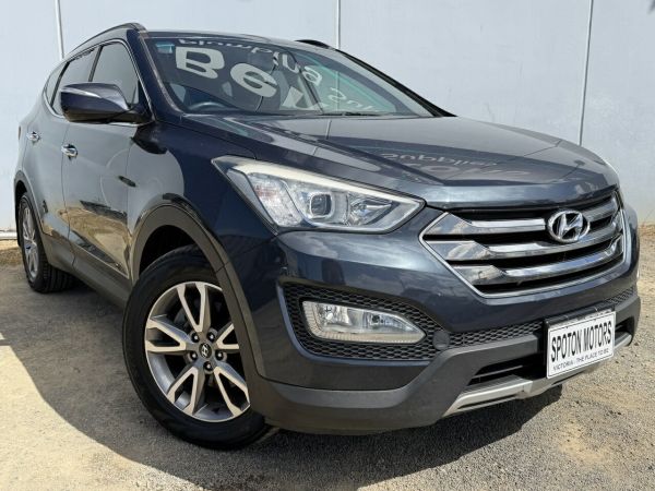2012 Hyundai Santa Fe DM Elite CRDi (4x4) Blue 6 Speed Automatic Wagon image