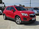 Image for 2015 Holden Trax TJ MY15 LS Red 6 Speed Automatic Wagon