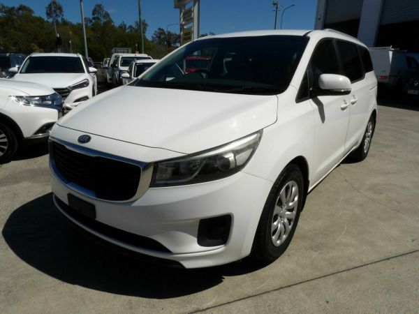 2017 Kia Carnival YP MY17 S White 6 Speed Sports Automatic Wagon image