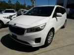 Image for 2017 Kia Carnival YP MY17 S White 6 Speed Sports Automatic Wagon