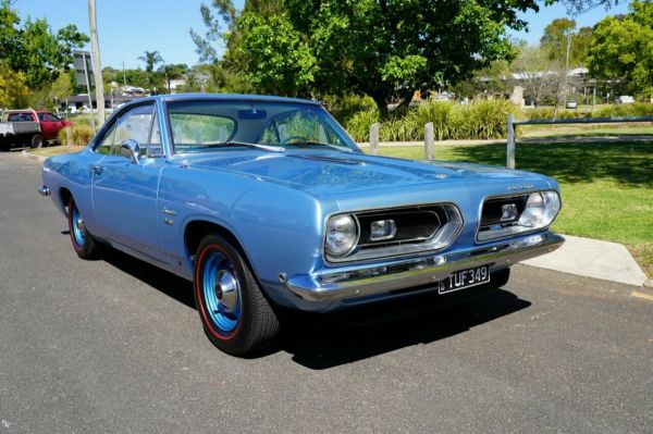 1968 Plymouth Barracuda Blue Auto Active Select Coupe