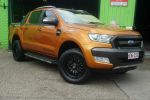 Image for 2016 Ford Ranger PX MkII Wildtrak Double Cab Orange 6 Speed Sports Automatic Double Cab