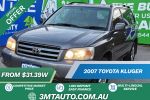 Image for 2008 Toyota Kluger CVX (4x4) MCU28R UPGRADE