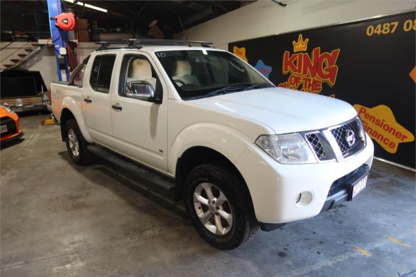 2012 Nissan Navara Utility D40 S5 MY12 ST-X 550 image