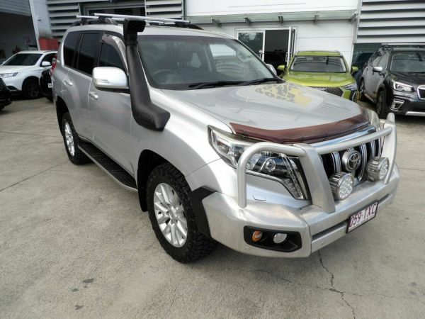 2014 Toyota Landcruiser Prado KDJ150R MY14 Kakadu Silver 5 Speed Sports Automatic Wagon image