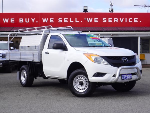 2013 Mazda BT-50 Cab Chassis UP0YD1 XT Hi-Rider