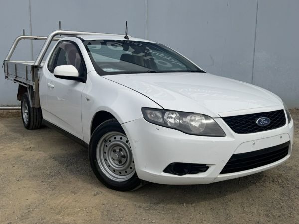2008 Ford Falcon FG White 5 Speed Auto Seq Sportshift Utility image