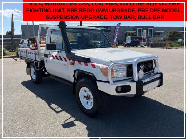 2008 Toyota Landcruiser Cab Chassis VDJ79R Workmate image